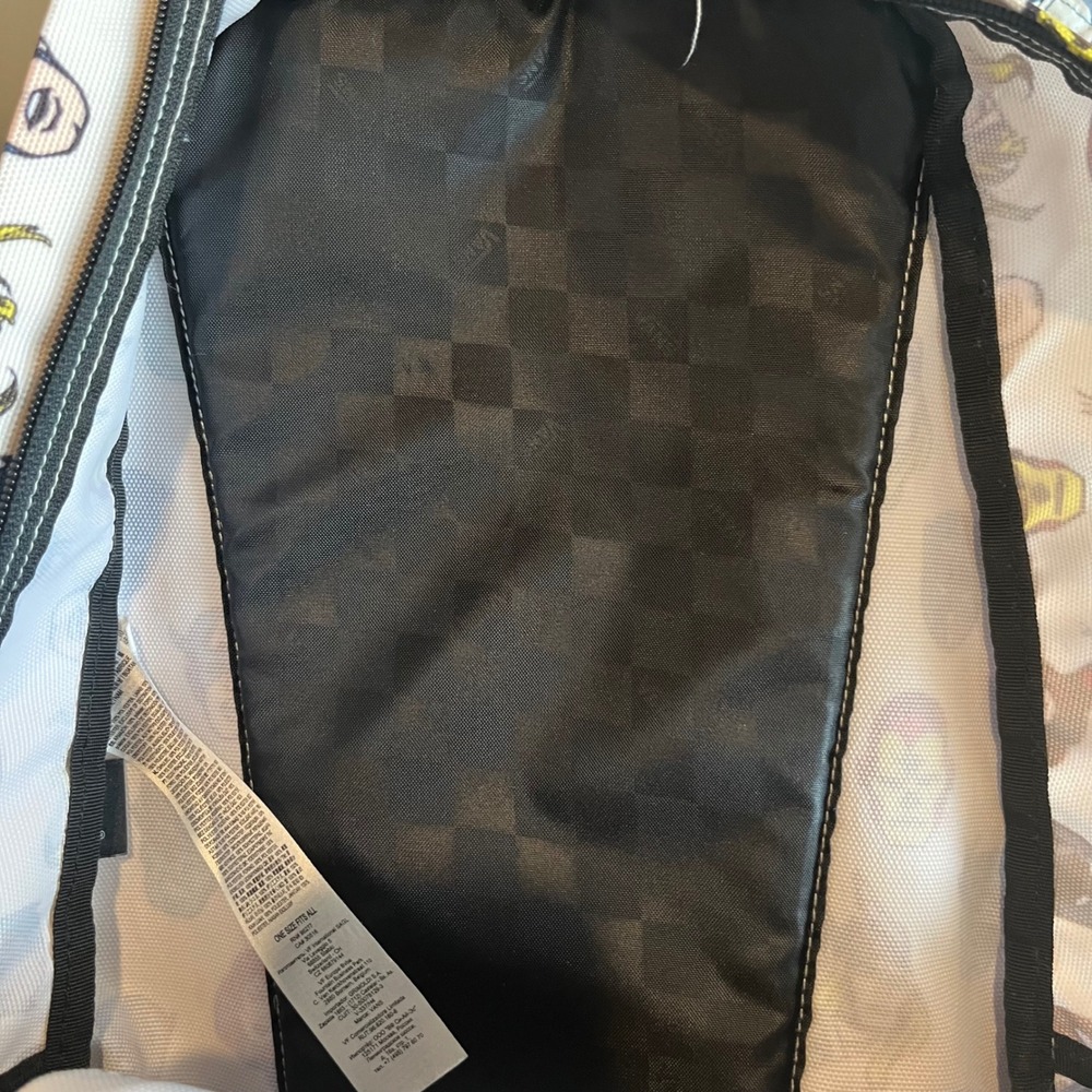 Vans x Marvel Avengers Backpack White All Over Superhero Print Old Skool Bag - Picture 5 of 6
